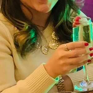 J Crew Factory Crystal Statement Necklace